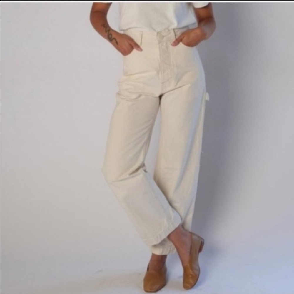 NWT Jesse kamm handy pant in salt - worn once perfect!